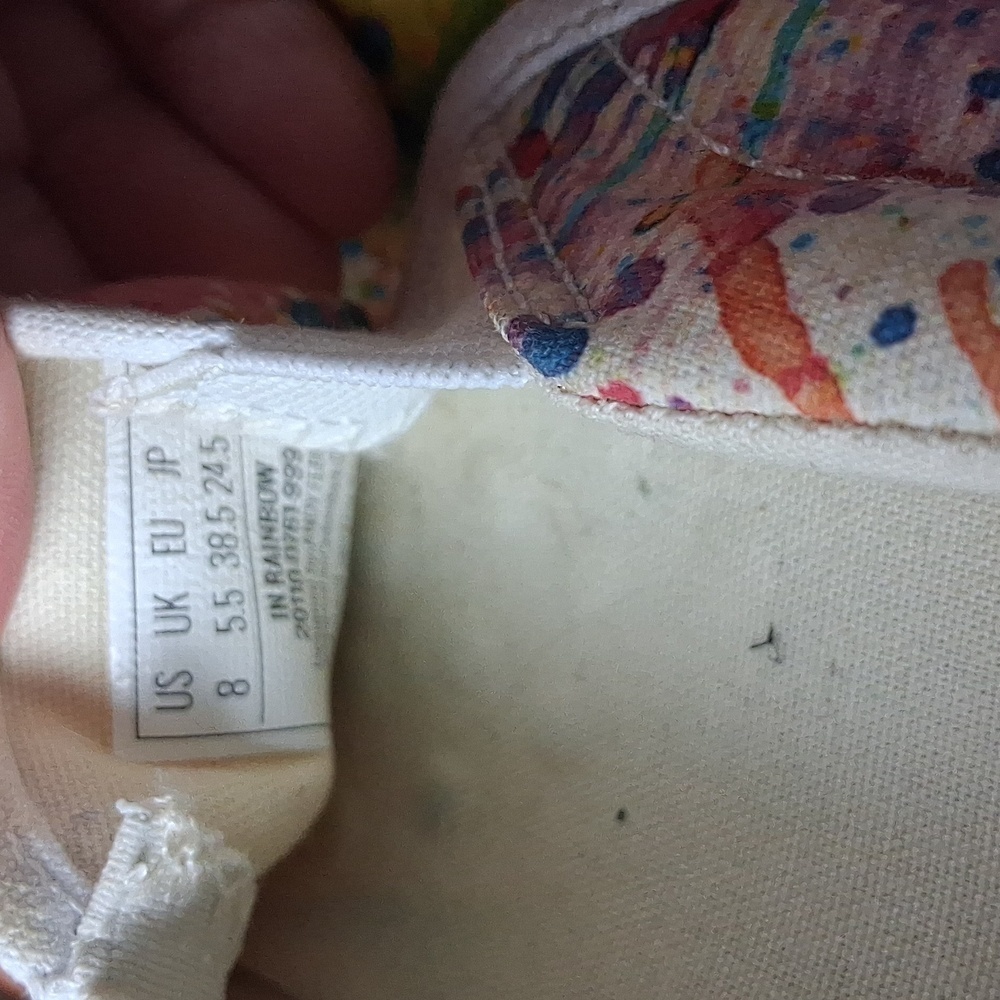 Bucketfeet Womens Size 8 slip on sneaker - Picture 3 of 5